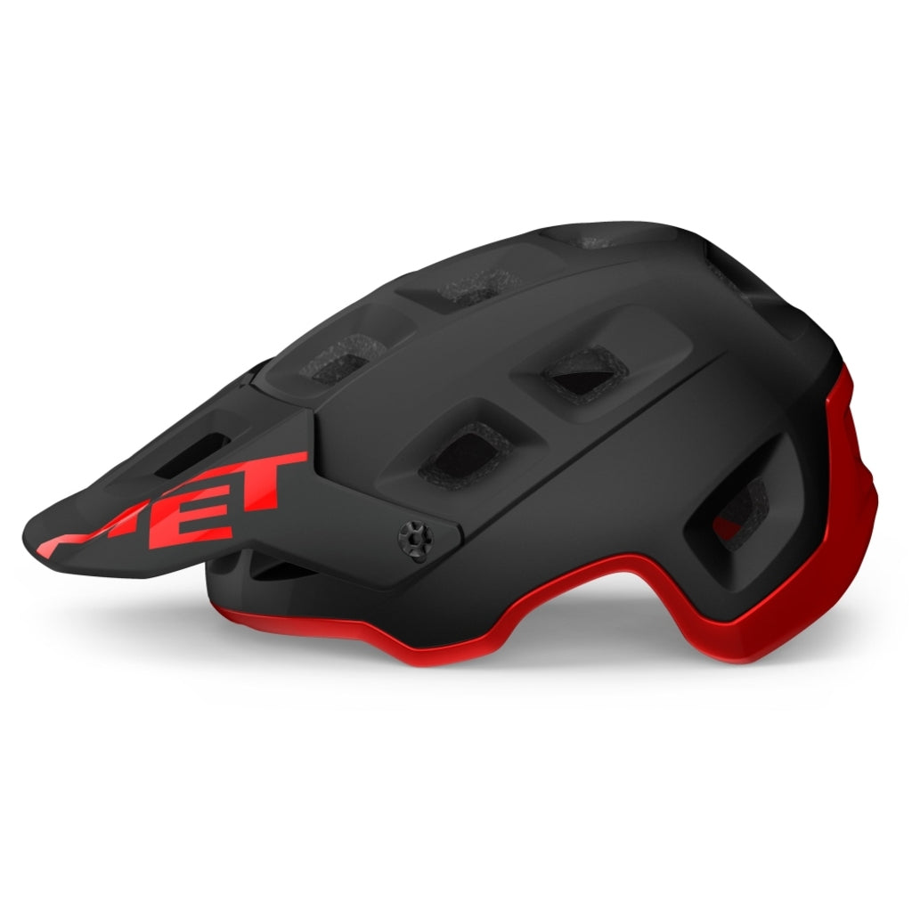 Fietshelm - MET - Terranova - Black/Red Fietshelm - MET - Terranova - Black/Red